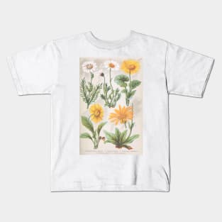 Vintage Daisies Kids T-Shirt